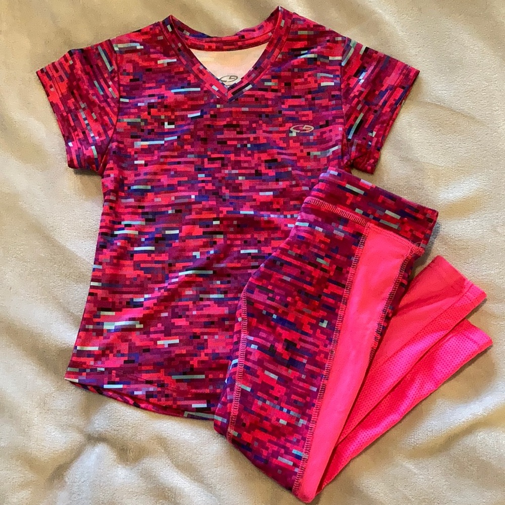 Champion DuoDry Girls Outfit Size 4/5